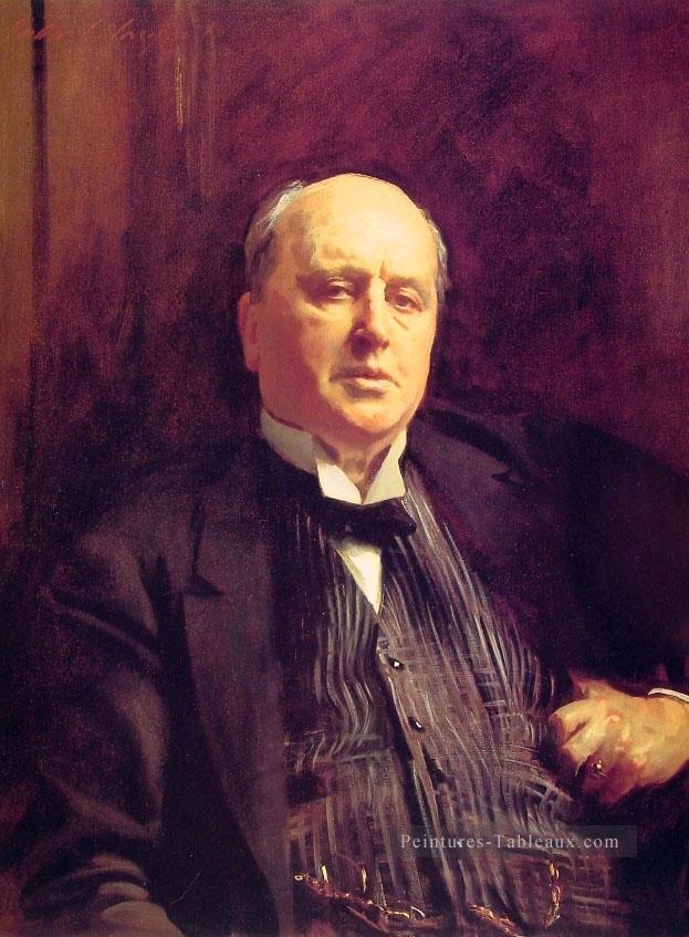 Henry James portrait John Singer Sargent Peintures à l'huile